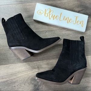 Vince Camuto Ackella Suede Ankle Boots